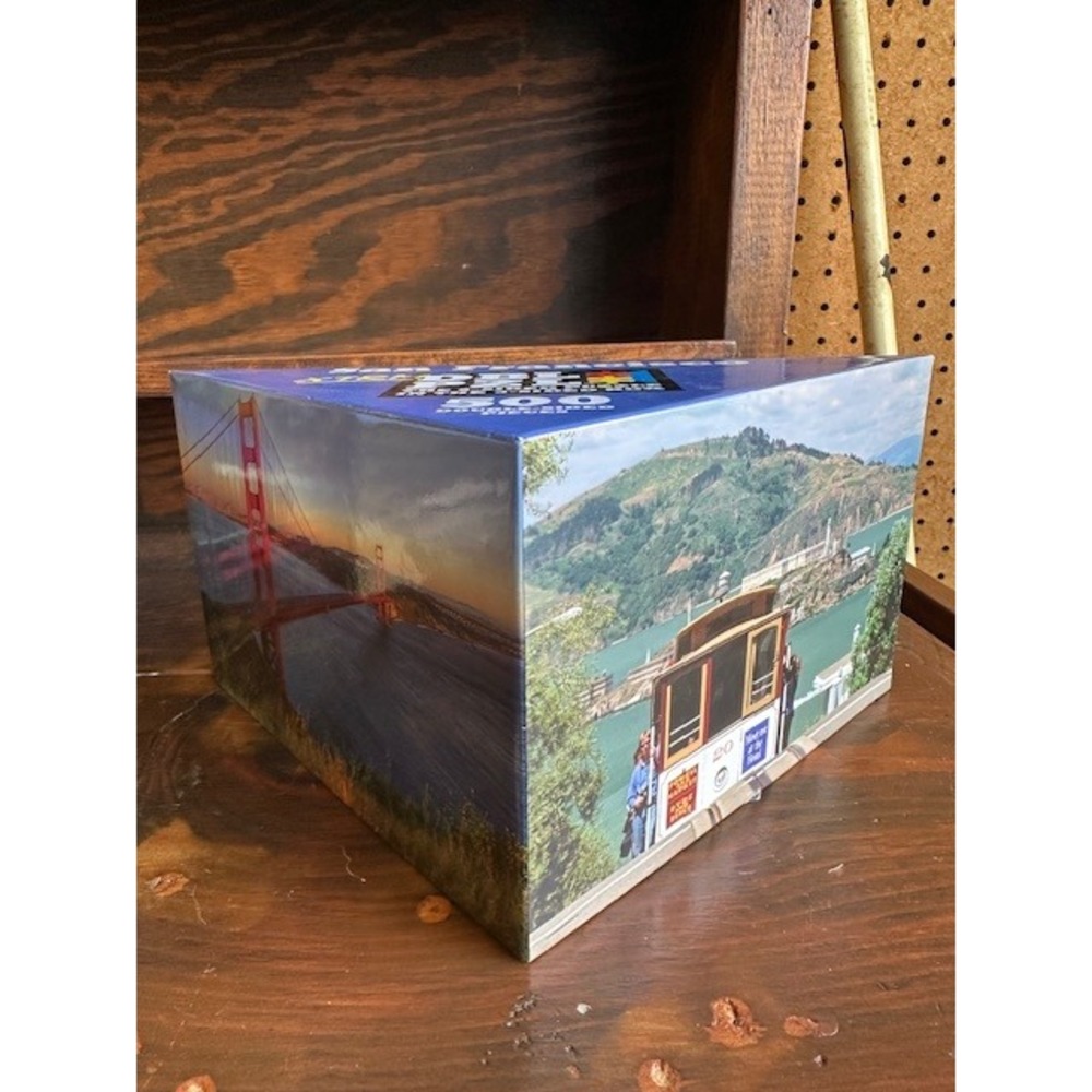 XTRM DBL PZL San Francisco 500 Pc‎ Double Sided Jigsaw Puzzle Golden Gate Bridge